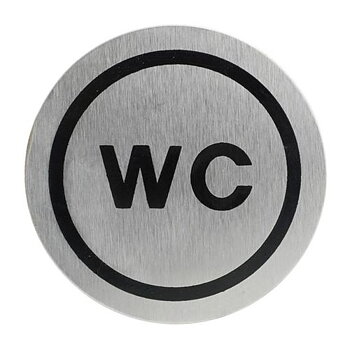 Toalettskylt - WC