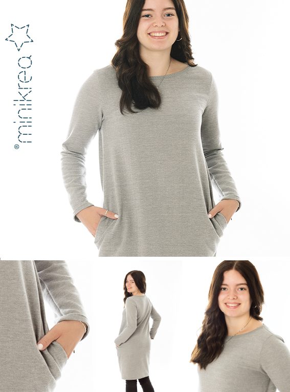 SWEAT DRESS - MINIKREA 70040 - 4