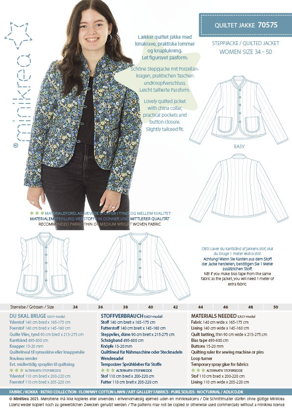 QUILTED JACKET - MINIKREA 70575 - 4