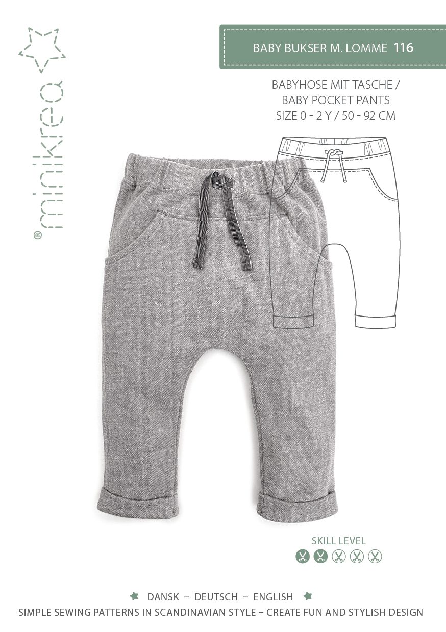 BABY POCKET PANTS - MINIKREA 116