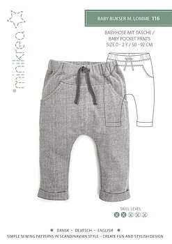 BABY POCKET PANTS - MINIKREA 116