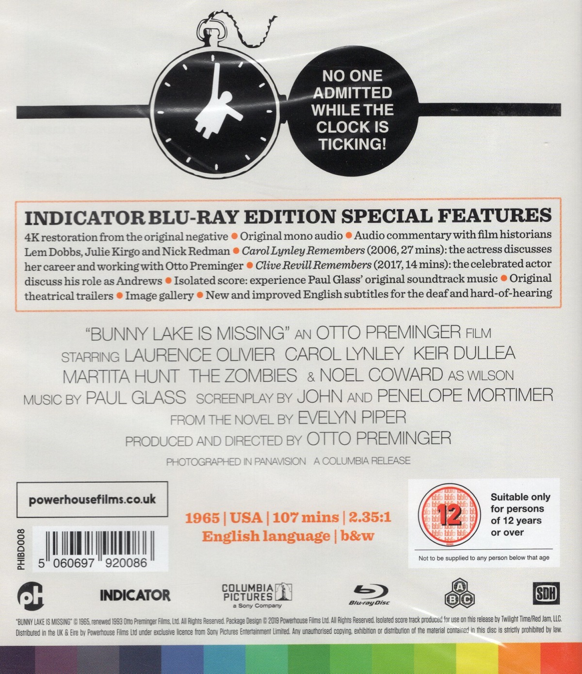 Bunny Lake Is Missing (ej svensk text) (Blu-ray) - 2