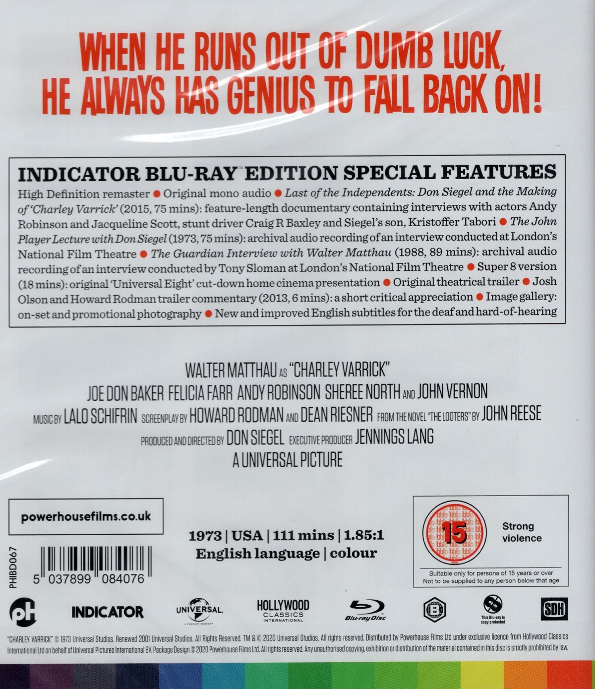Charley Varrick (ej svensk text) (Blu-ray) - 2