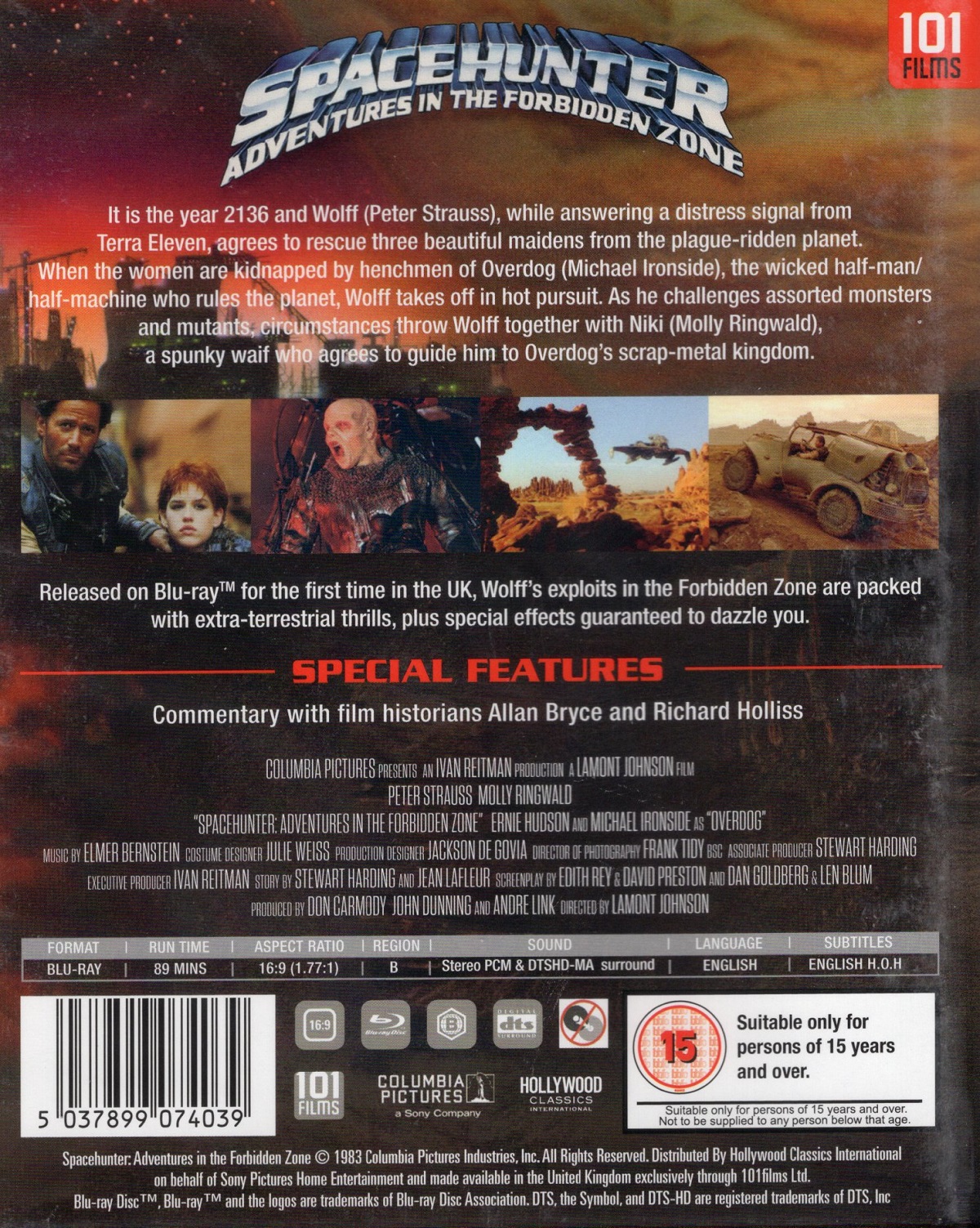 Spacehunter: Adventures In the Forbidden Zone (ej svensk text) (Blu-ray) - 2