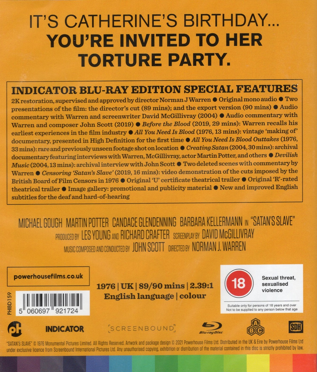 Satan's Slave (ej svensk text) (Blu-ray) - 2