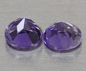 Sparkling Beautiful Matching 4mm Round Natural Iolite Gemstones - 2