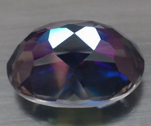 Piedra preciosa de cuarzo arcoíris natural ovalada grande de 13,05 ct muy hermosa - 2