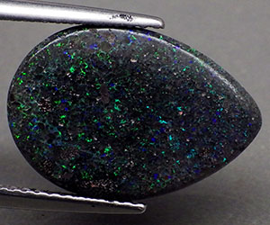Piedra preciosa de ópalo sólido natural única grande muy hermosa de 5.17 ct - 2