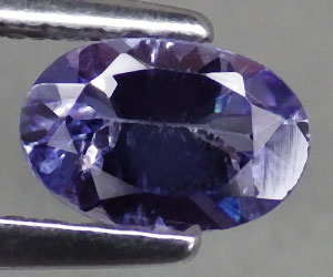 Piedra preciosa de tanzanita natural genuina de alta calidad rara de 0,50 ct