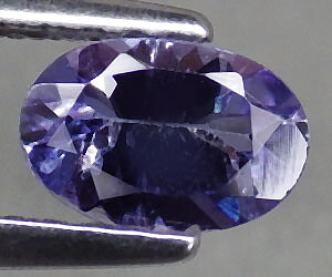 Piedra preciosa de tanzanita natural genuina de alta calidad rara de 0,50 ct