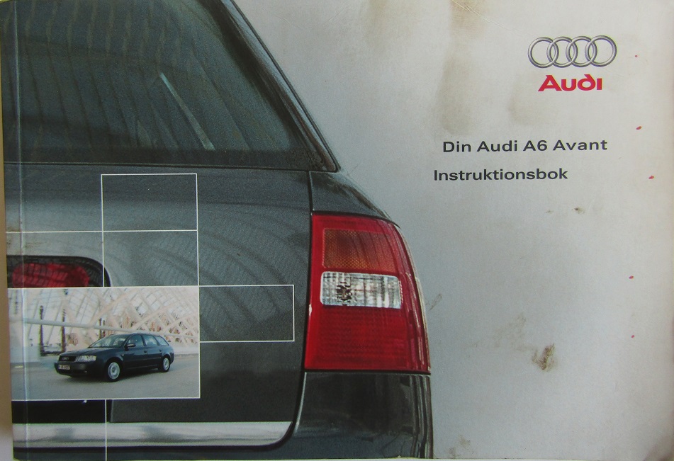 2003 Audi A6 Avant Instruktionsbok 7/02