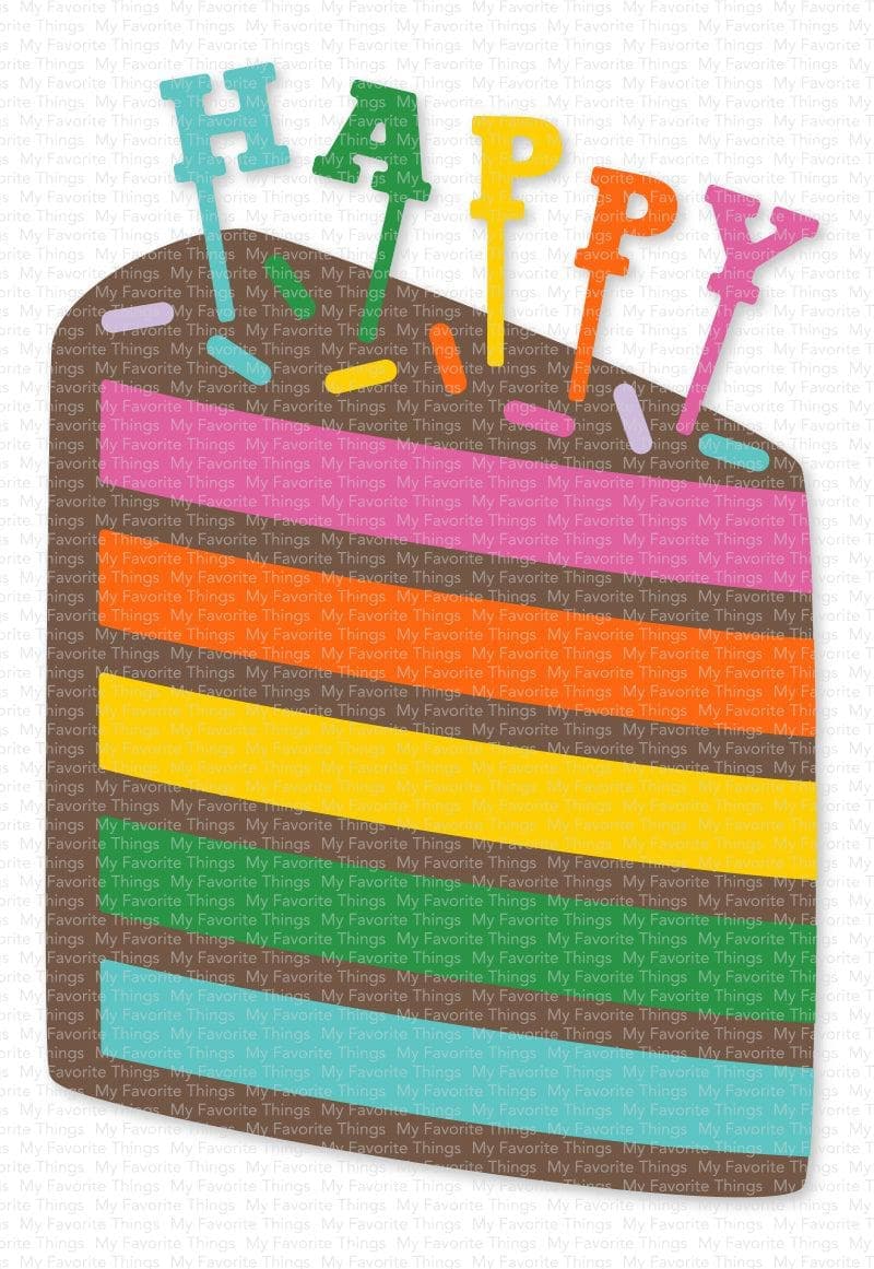 MY FAVORITE THINGS-Happy Cake Day Die-namics - 2