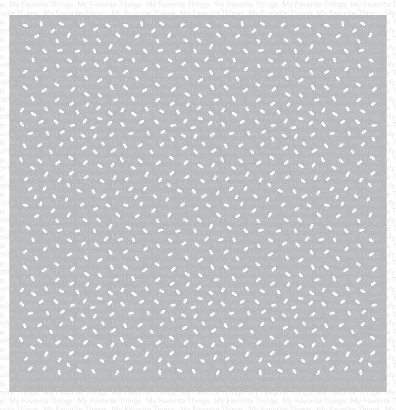 MY FAVORITE THINGS -MSTN Cue the Confetti Stencil