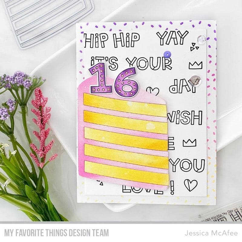 MY FAVORITE THINGS -MSTN Cue the Confetti Stencil - 4