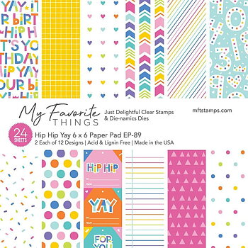 MY FAVORITE THINGS -MSTN Hip Hip Yay Paper Pad