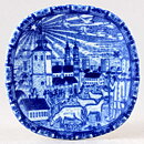 Gunnar Nylund (Christmas Plates 1978–1982) Five Miniature Wall Plaques with Box
