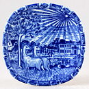 Gunnar Nylund (Christmas Plates 1978–1982) Five Miniature Wall Plaques with Box