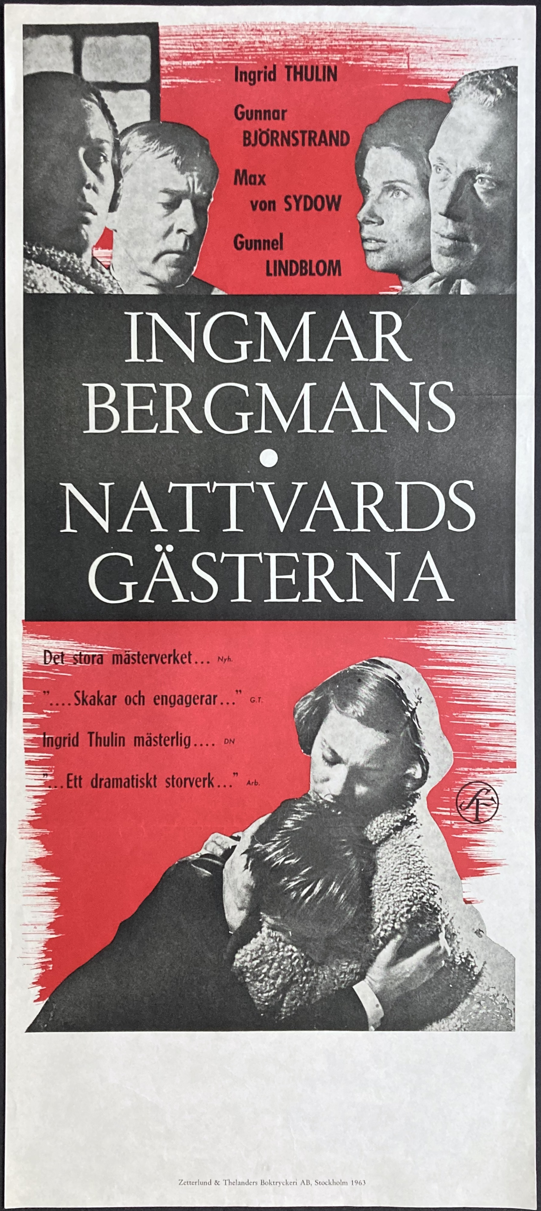 WINTER LIGHT (1963)