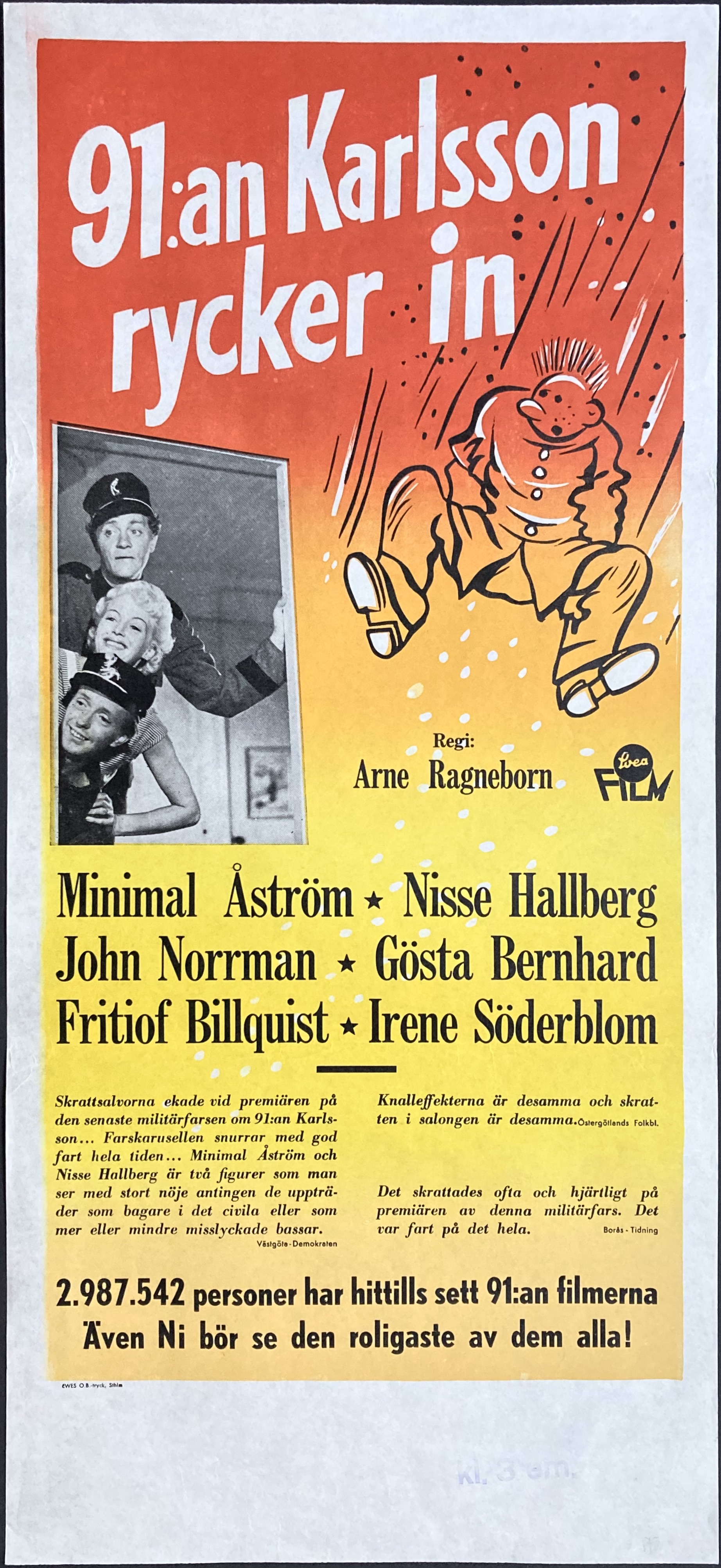 91:AN KARLSSON RYCKER IN (1955)