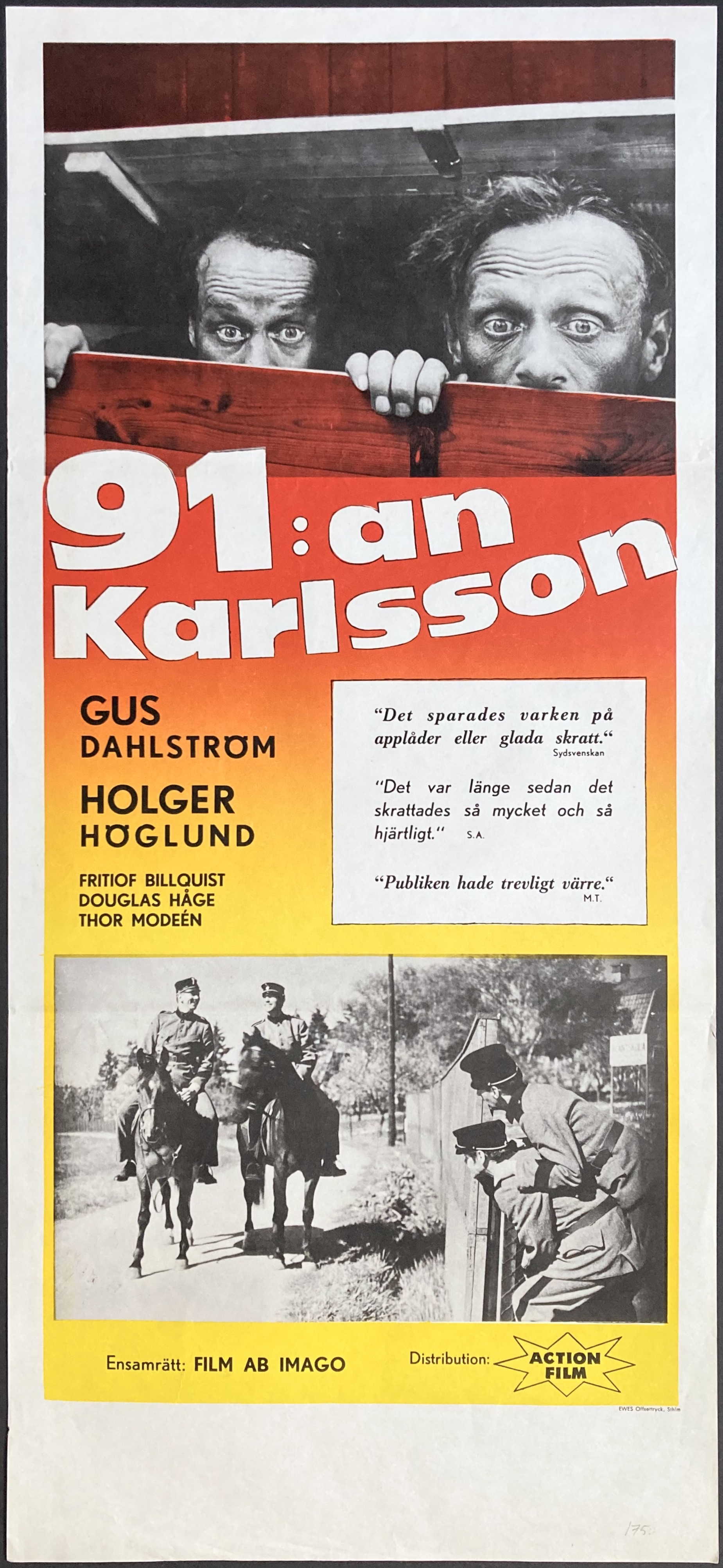 Nostalgipalatset - 91:an Karlsson (1946)