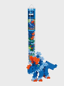 Plus-Plus Tube Triceratops, 100 Bitar