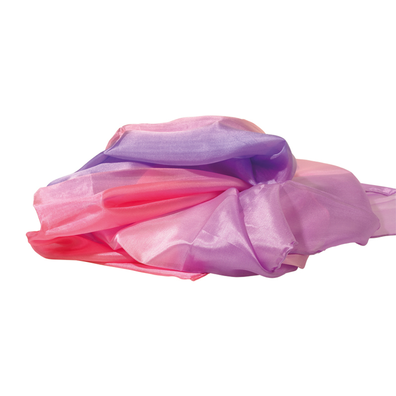 Sarah´s Silk leksjal 90 x 90 cm. "Blossom" (rosa-lilafärgad). 