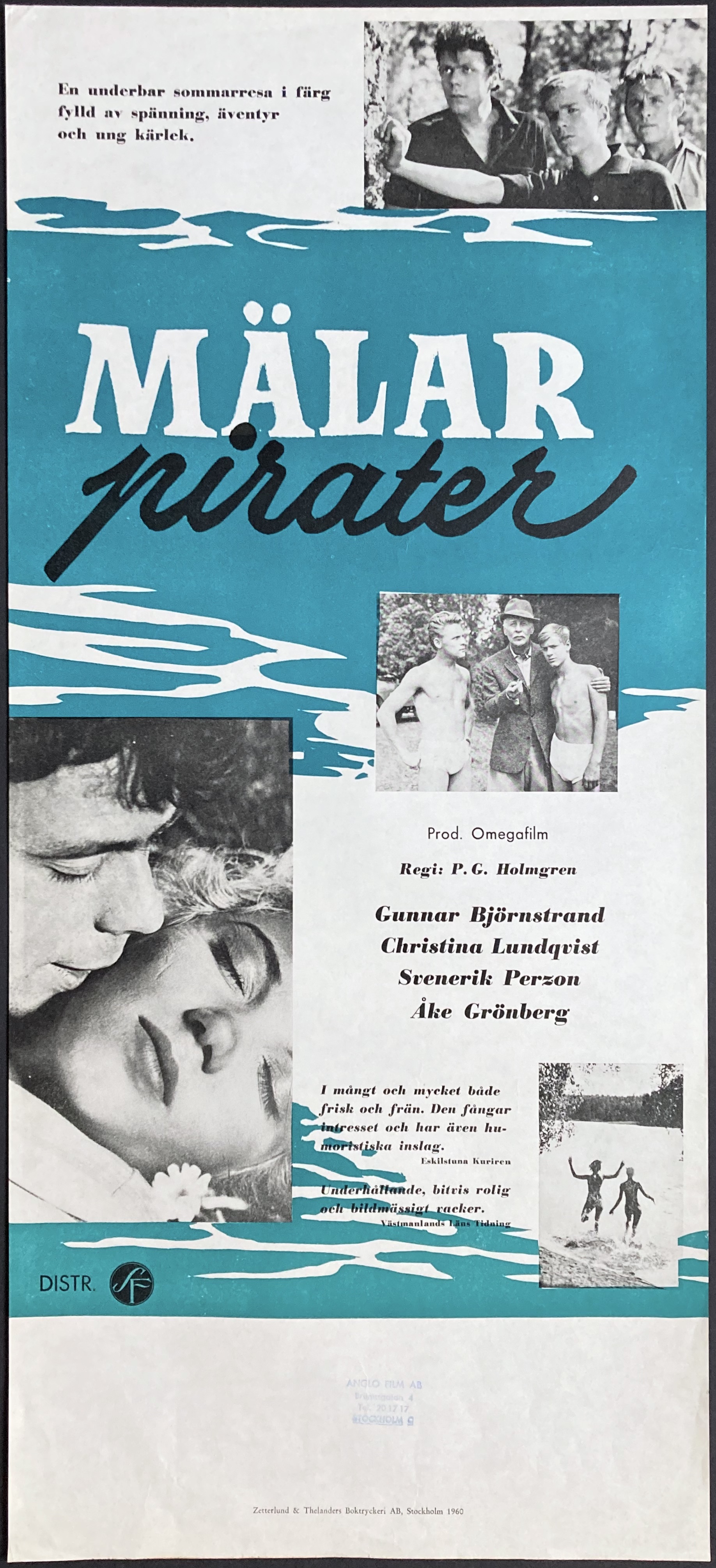 PIRATES ON THE MALONEN (1959)