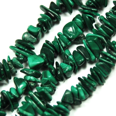 Malakit Chip  Halsband - AA kvalitet - 2