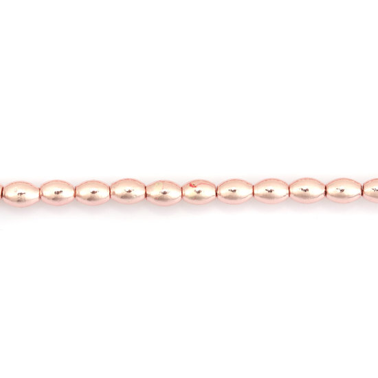 Hematitebeads 6x4mm, Rose - 2
