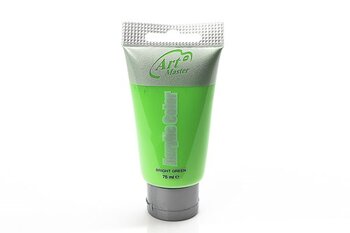 Artmaster Acrylic 75ml, Bright green