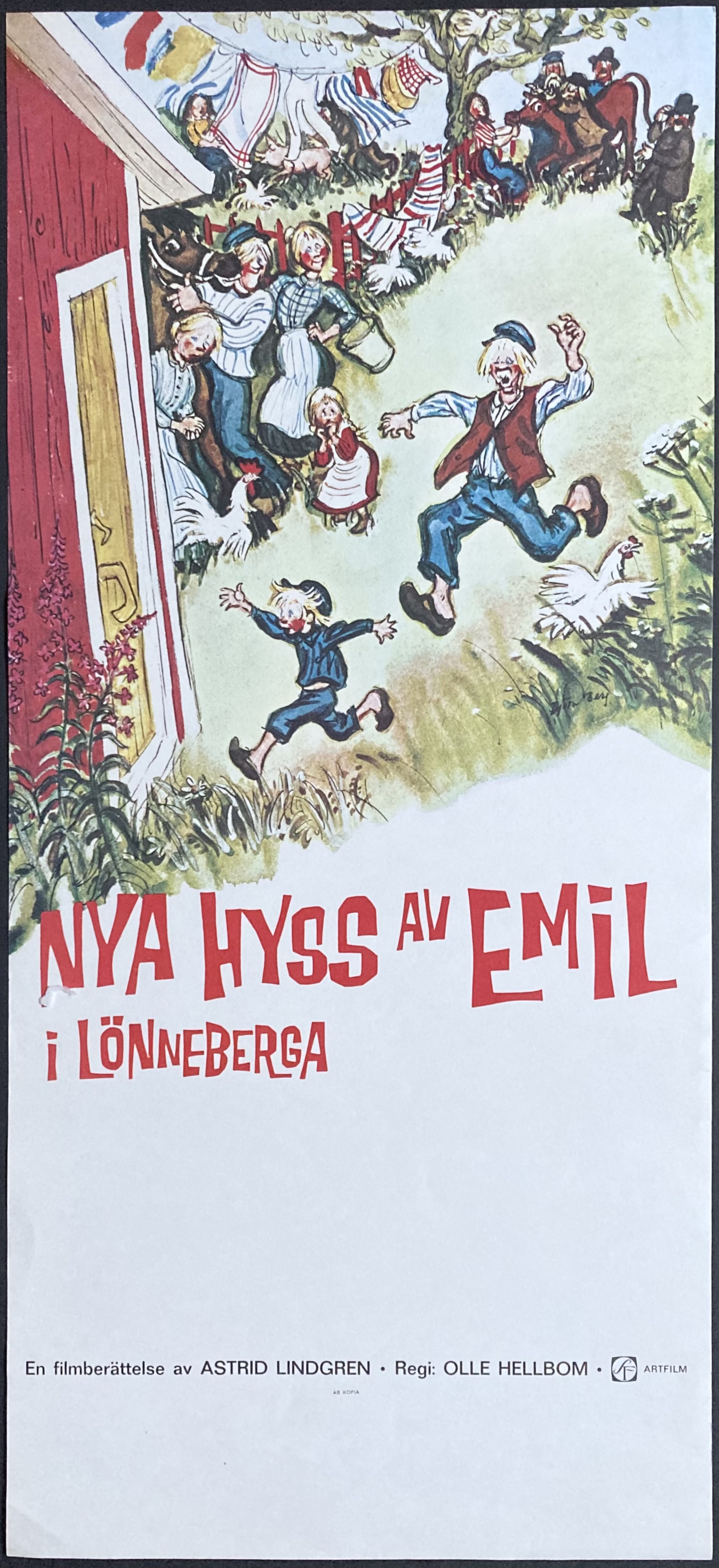NYA HYSS AV EMIL I LÖNNEBERGA (1972)