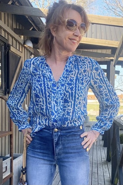 Moliin - Sophie Blouse Dresden Blue - 3