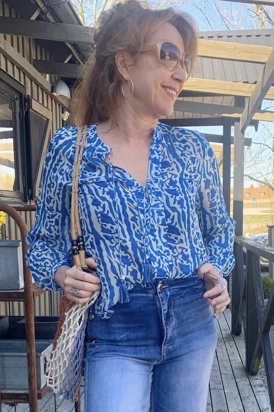Moliin - Sophie Blouse Dresden Blue