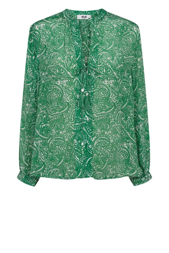 Moliin - Primrose Blouse Jelly Green - 2