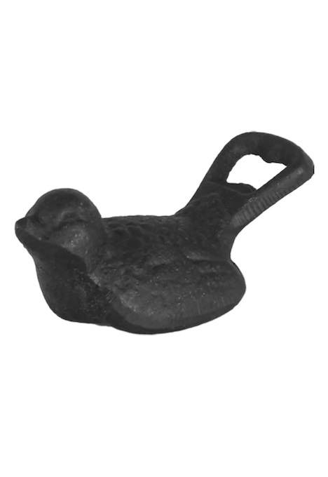 Bottle opener - Cast iron - Bird - 11x5.5x4 cm