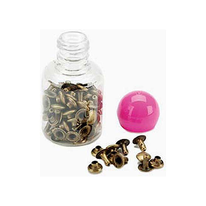 Zutter Rivet Fasteners - Antique Brass