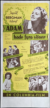 ADAM HADE FYRA SÖNER (1941)