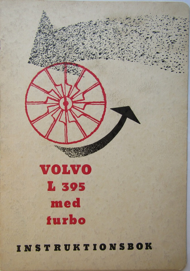 1958 Volvo L 395 med Turbo Instruktionsbok 1-58