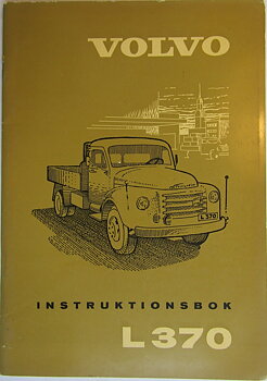 1962 Volvo L370 Brage Instruktionsbok 12-61