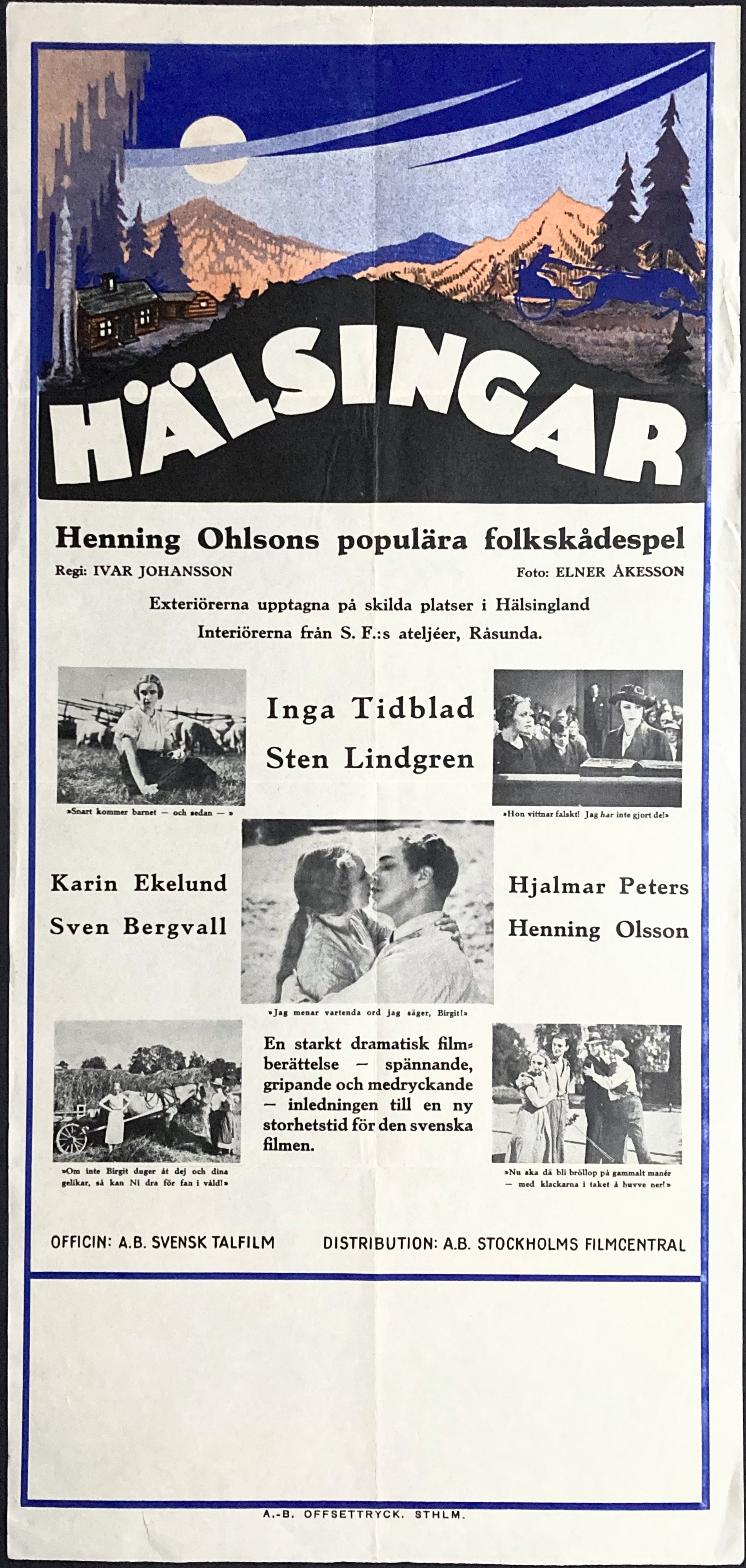 HÄLSINGAR (1933)