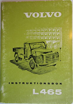 1964 Volvo L 465 Instruktionsbok 5-64
