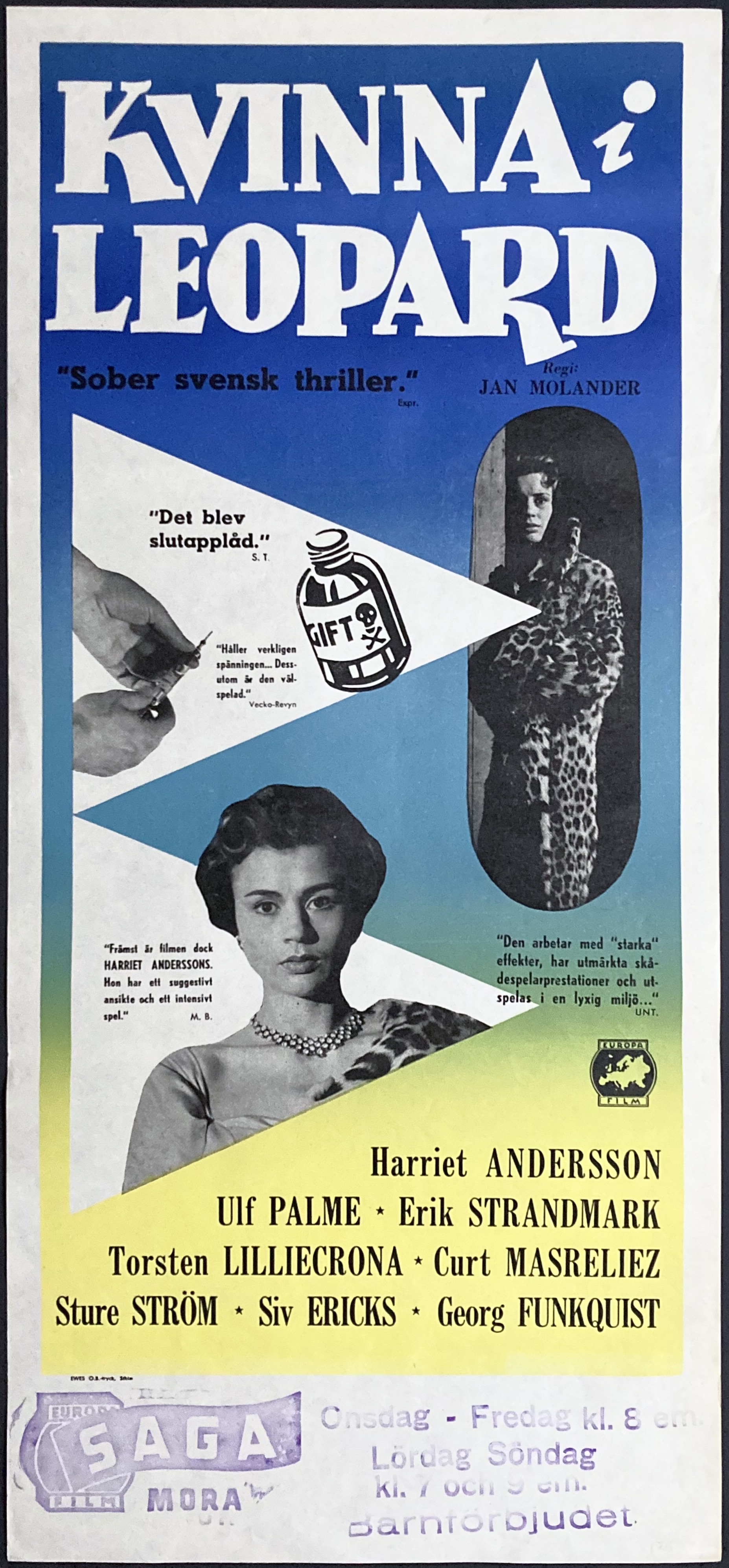 KVINNA I LEOPARD (1958)