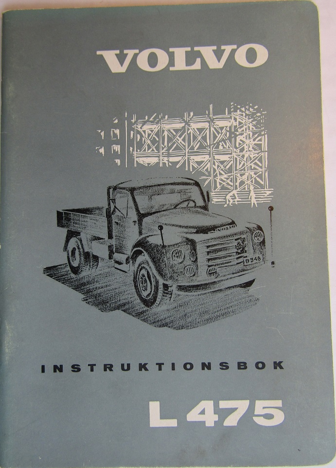 1965 Volvo L 475 Instruktionsbok 2.65