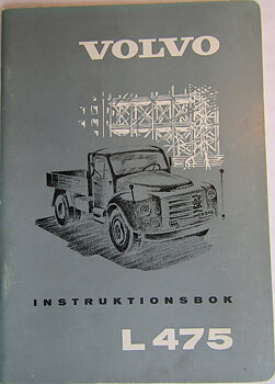 1965 Volvo L 475 Instruktionsbok 2.65