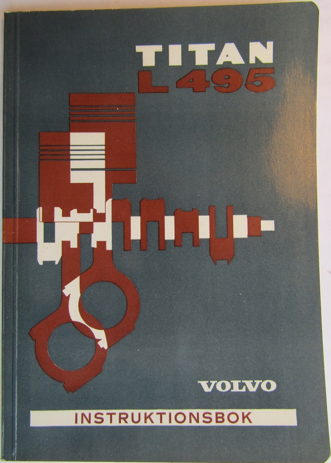 1965 Volvo Titan L 495 Instruktionsbok 3-65