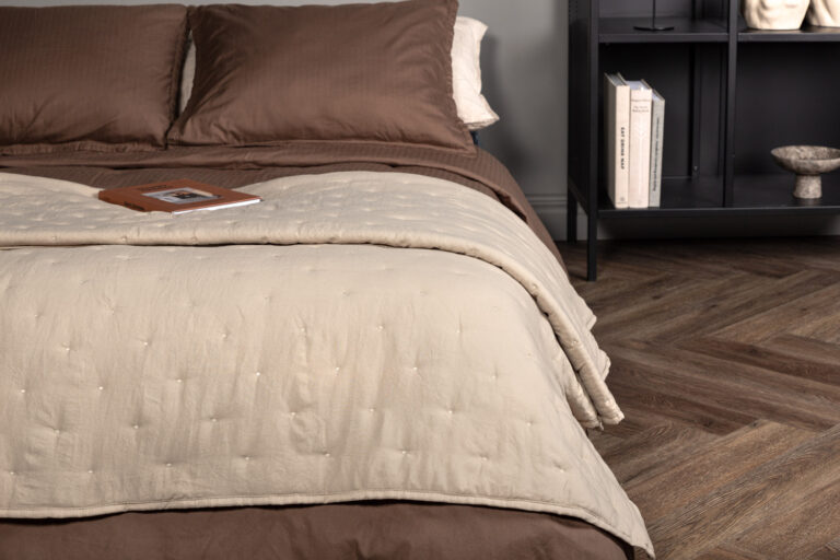Överkast Sally beige