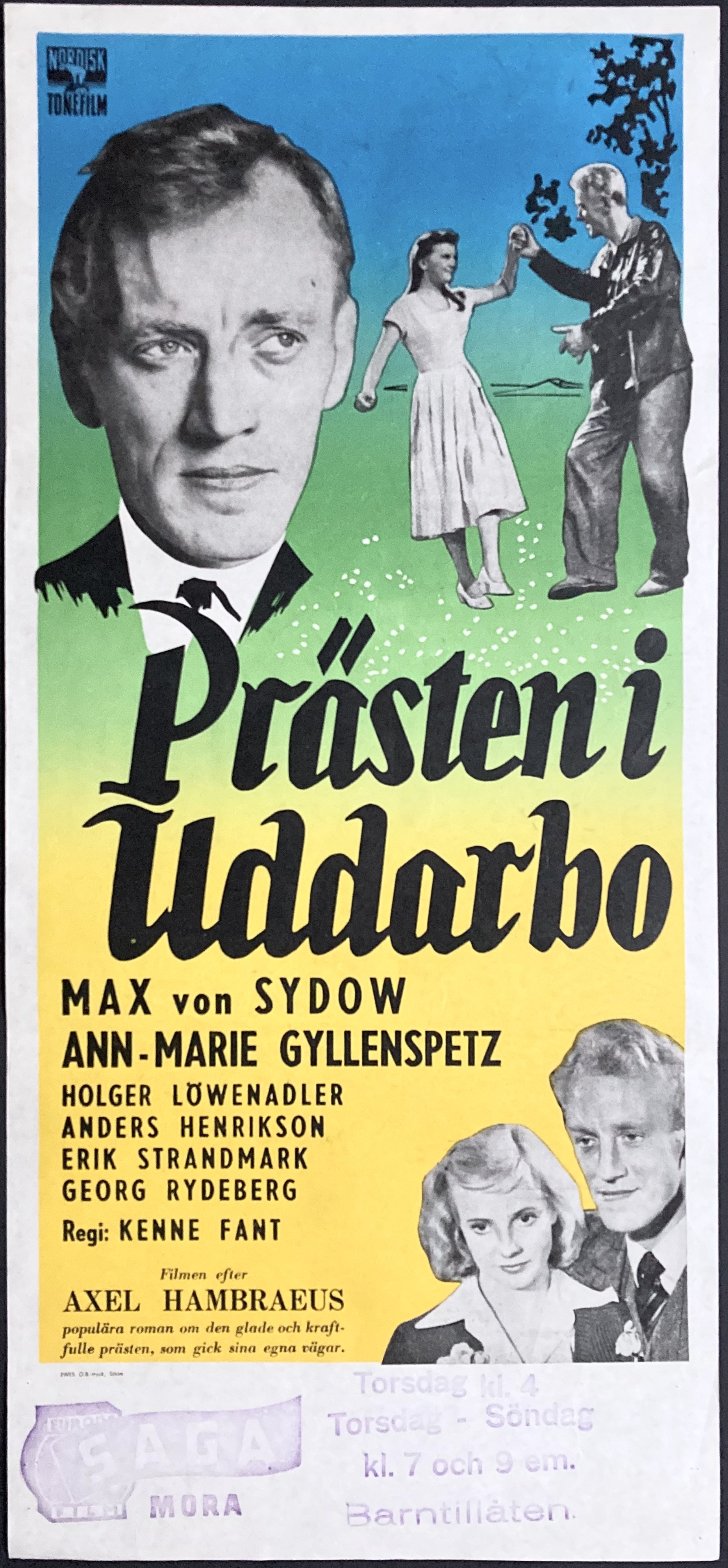 THE MINISTER OF UDDARBO (1957)