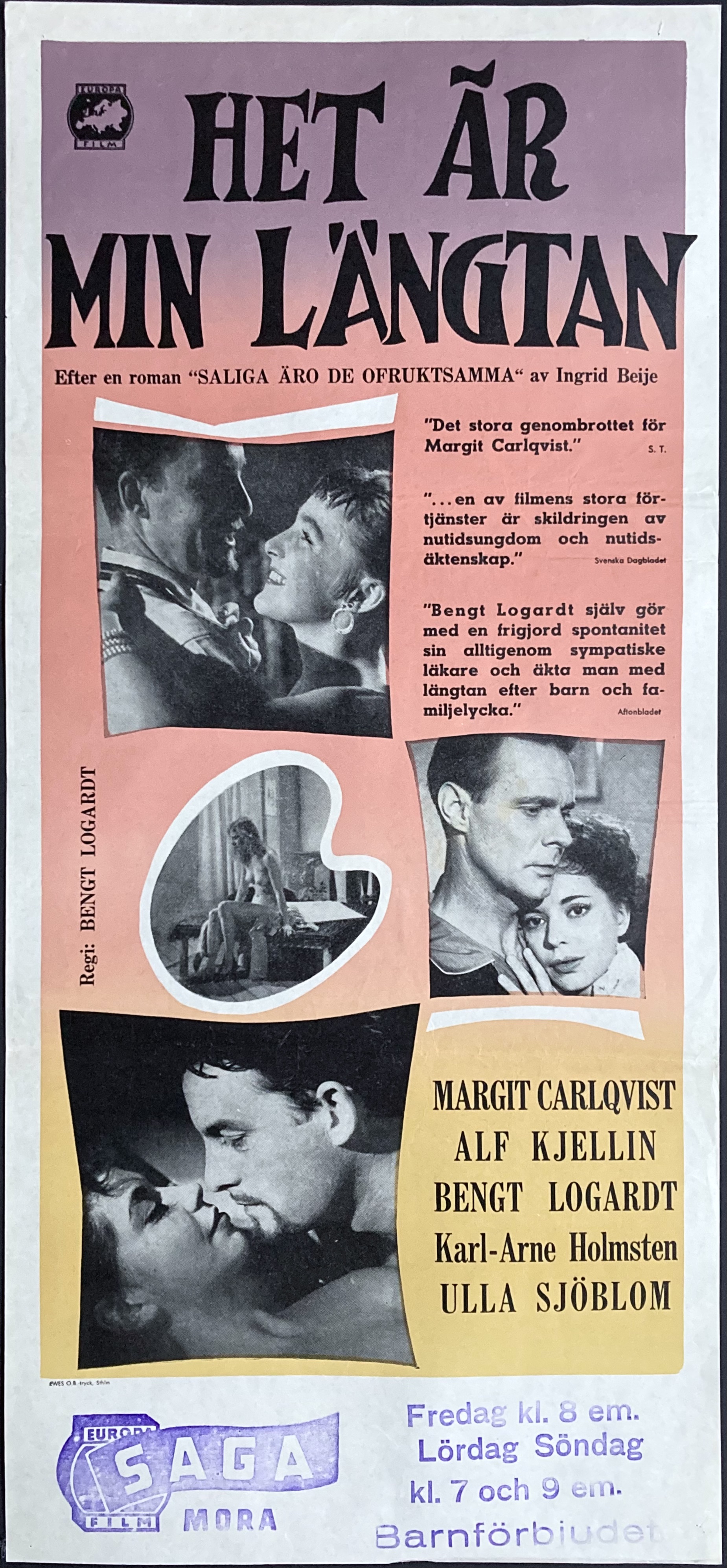 HET ÄR MIN LÄNGTAN (1956)