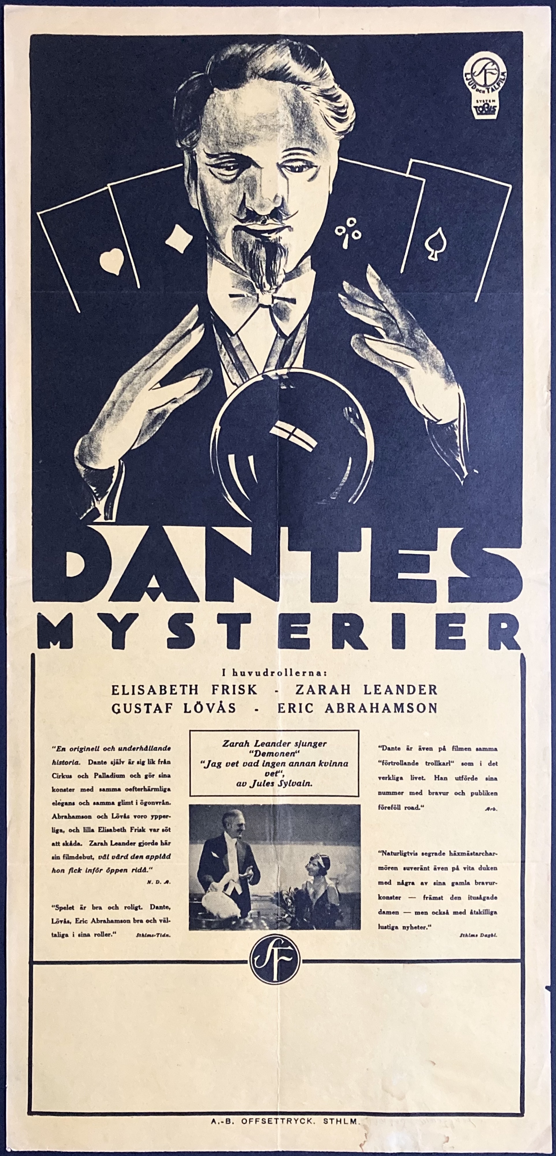 THE MYSTERIOUS DANTE (1931)