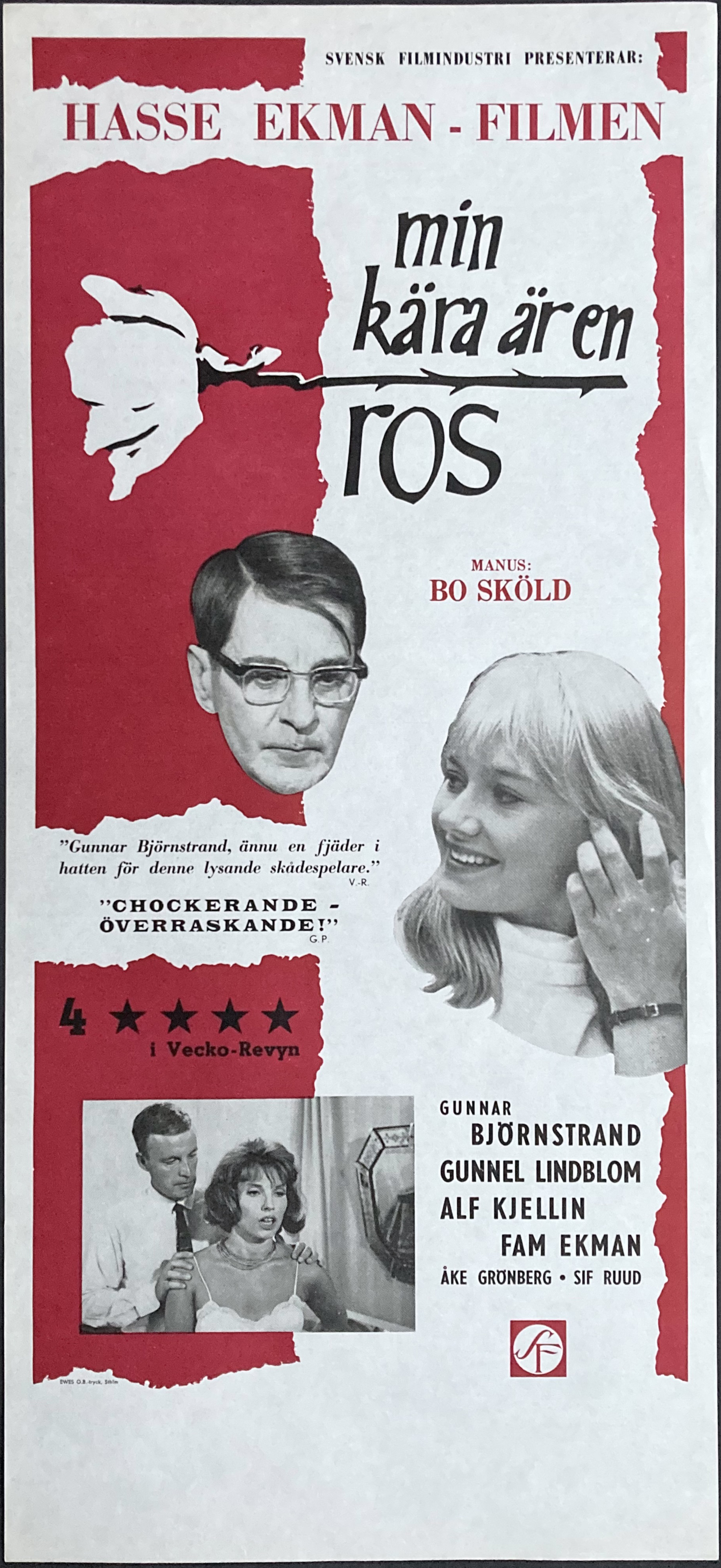 MIN KÄRA ÄR EN ROS (1963)